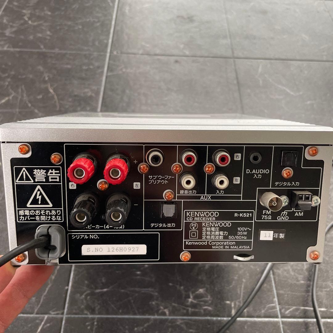 KENWOOD R-K521 ミニコンポ メディアプレーヤー - メルカリ