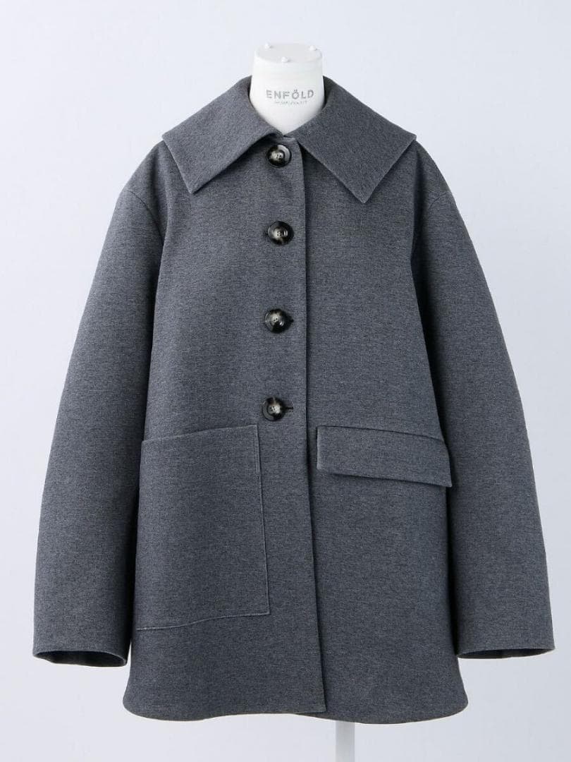 2024年モデル ENFOLD エンフォルド FLATCOLLAR COAT - メルカリ