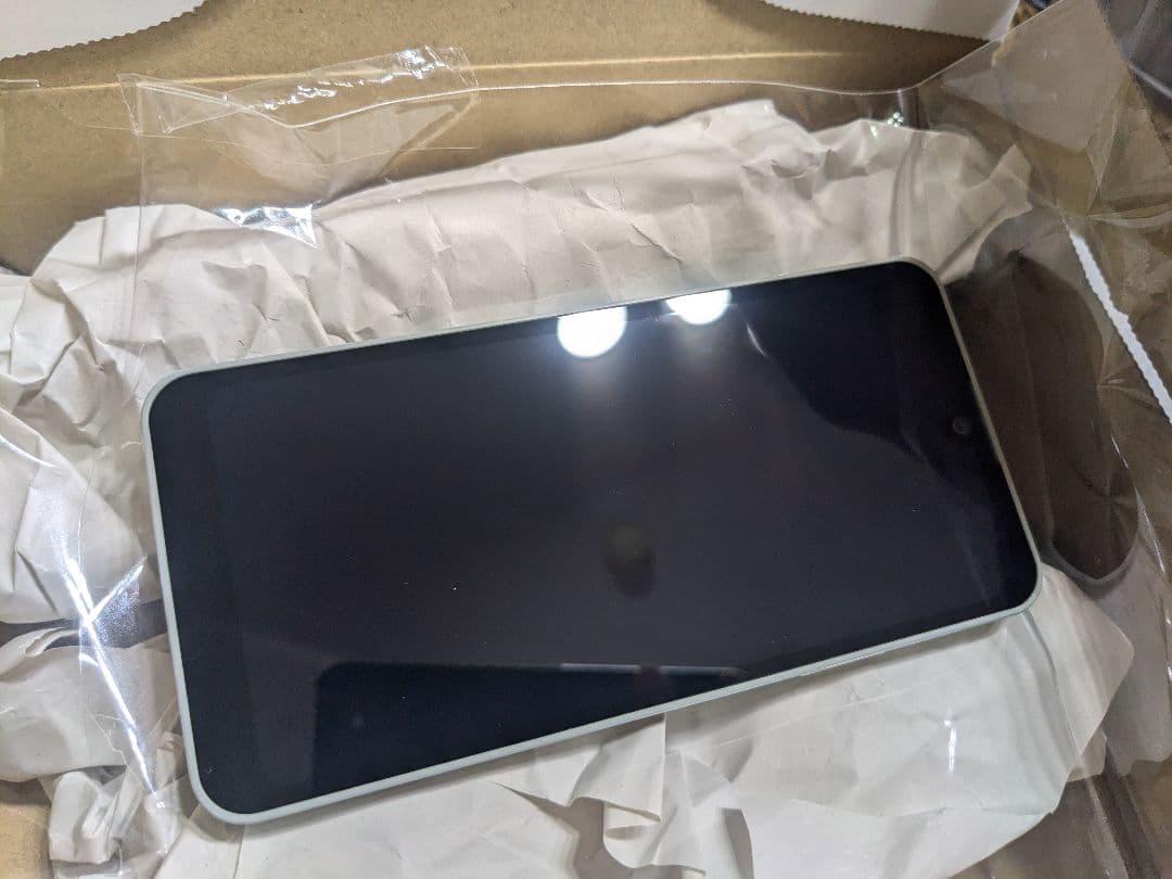 AQUOS wish3 ライトブルー 本体 箱付き SIMフリー docomo - メルカリ