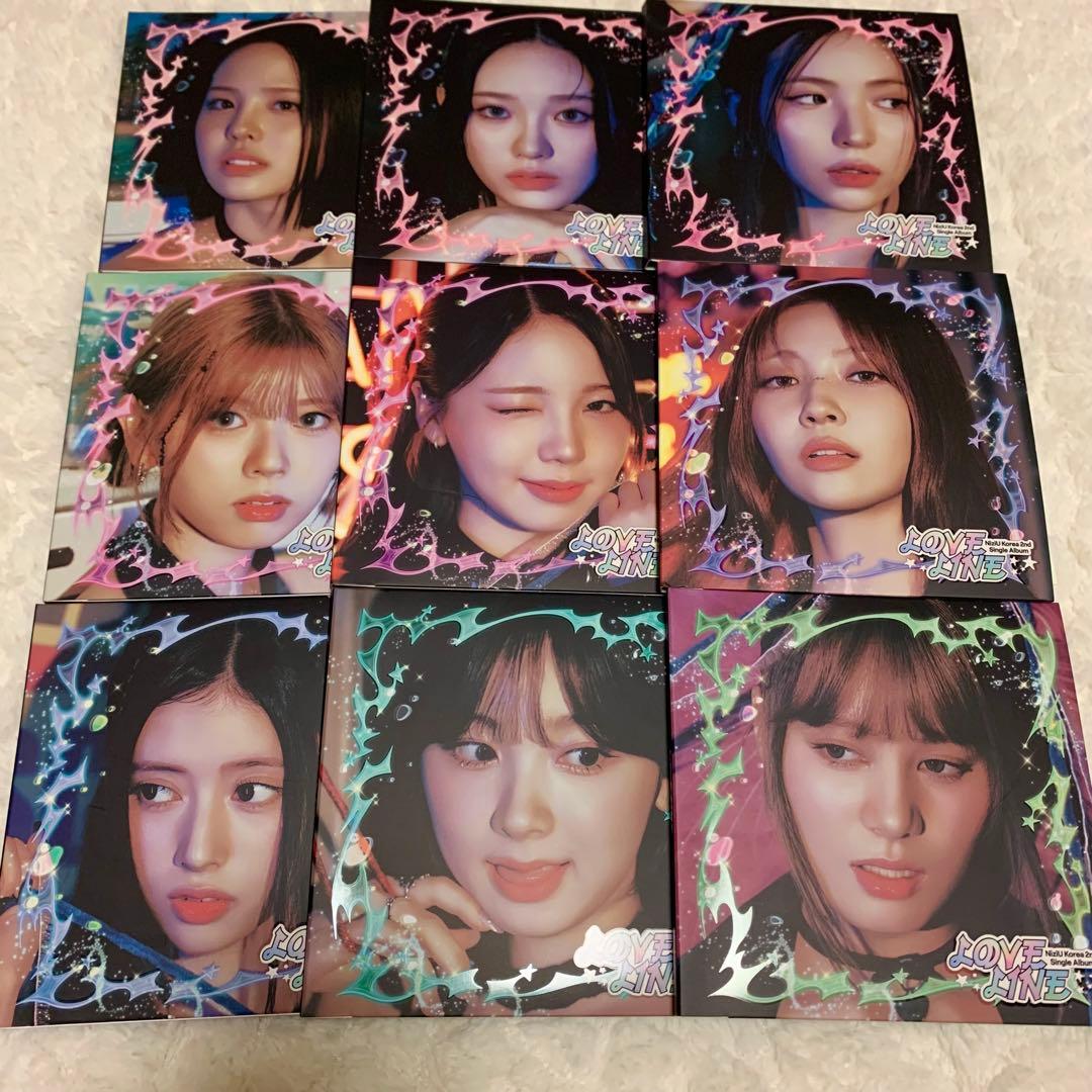 NiziU LOVELINE Digipack ver. セット NiziU Korea 2nd Single Album - LOVE LINE (Digipack Ver.) – Choice
