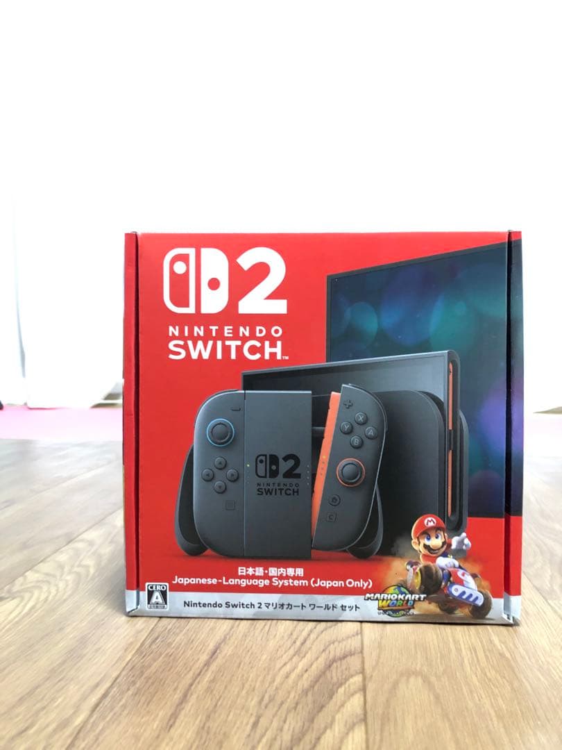 Nintendo Switch2 日本語・国内専用 マリオカートワールドセット Amazon.co.jp: Nintendo Switch 2(日本語・国内専用) マリオカート