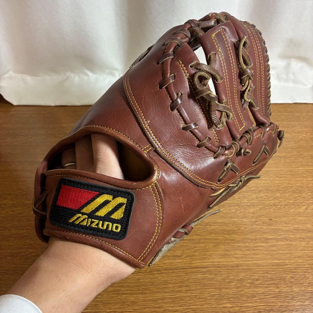 ミズノ ワールドウィン 一般軟式 ファーストミット 日本製 美品 WILL DRIVE 【右投げのみ】MIZUNO（ミズノ）限定 軟式用ファースト