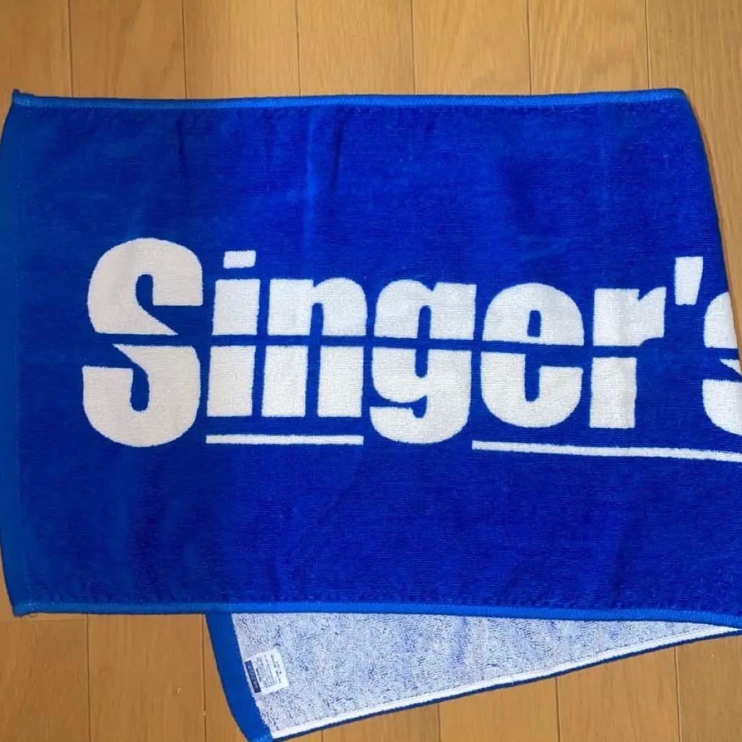 シンガーズハイ タオル 青 ブルー - メルカリ