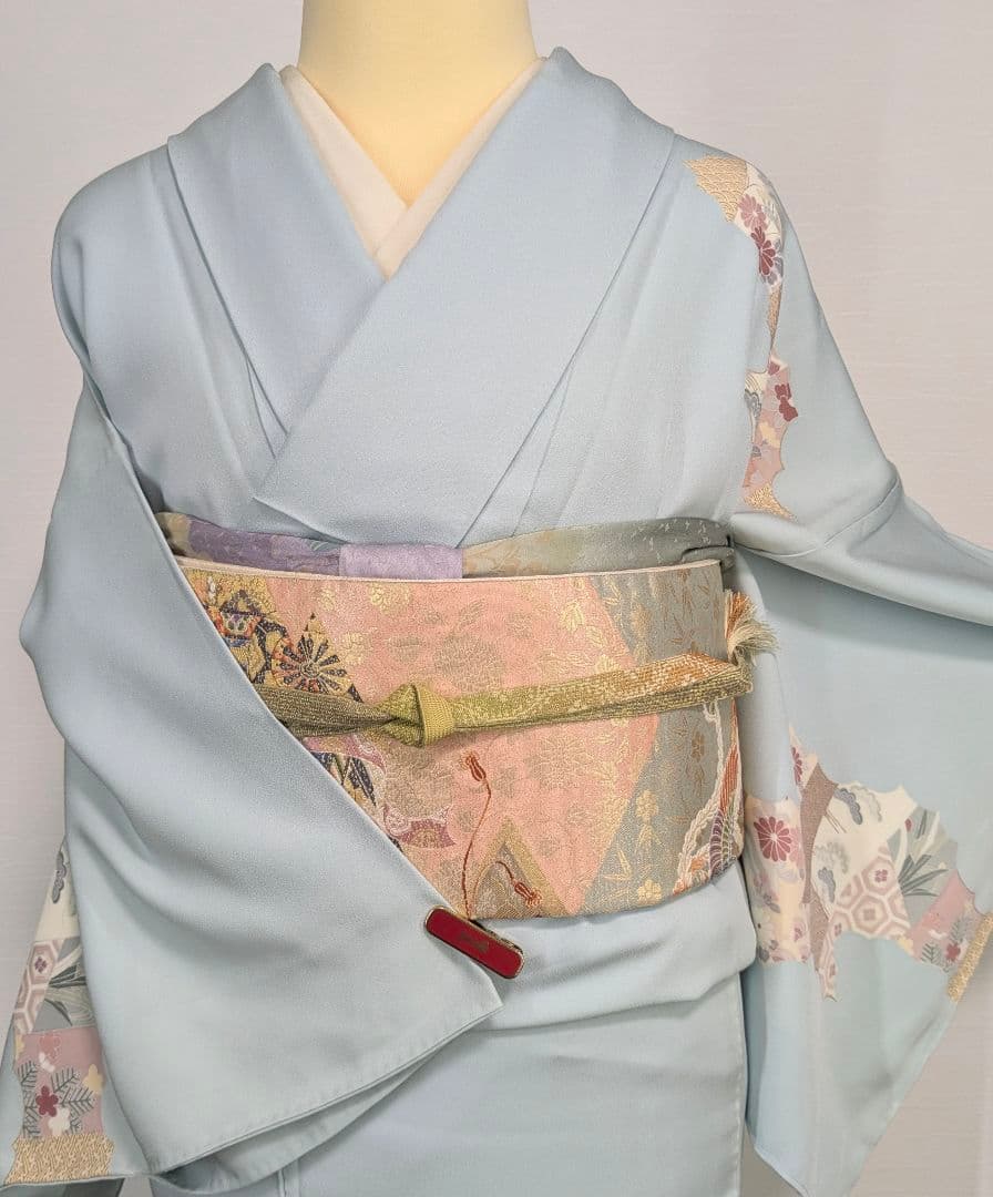 54 トールサイズ附下げ2点セット 付下げ 袋帯 - メルカリ