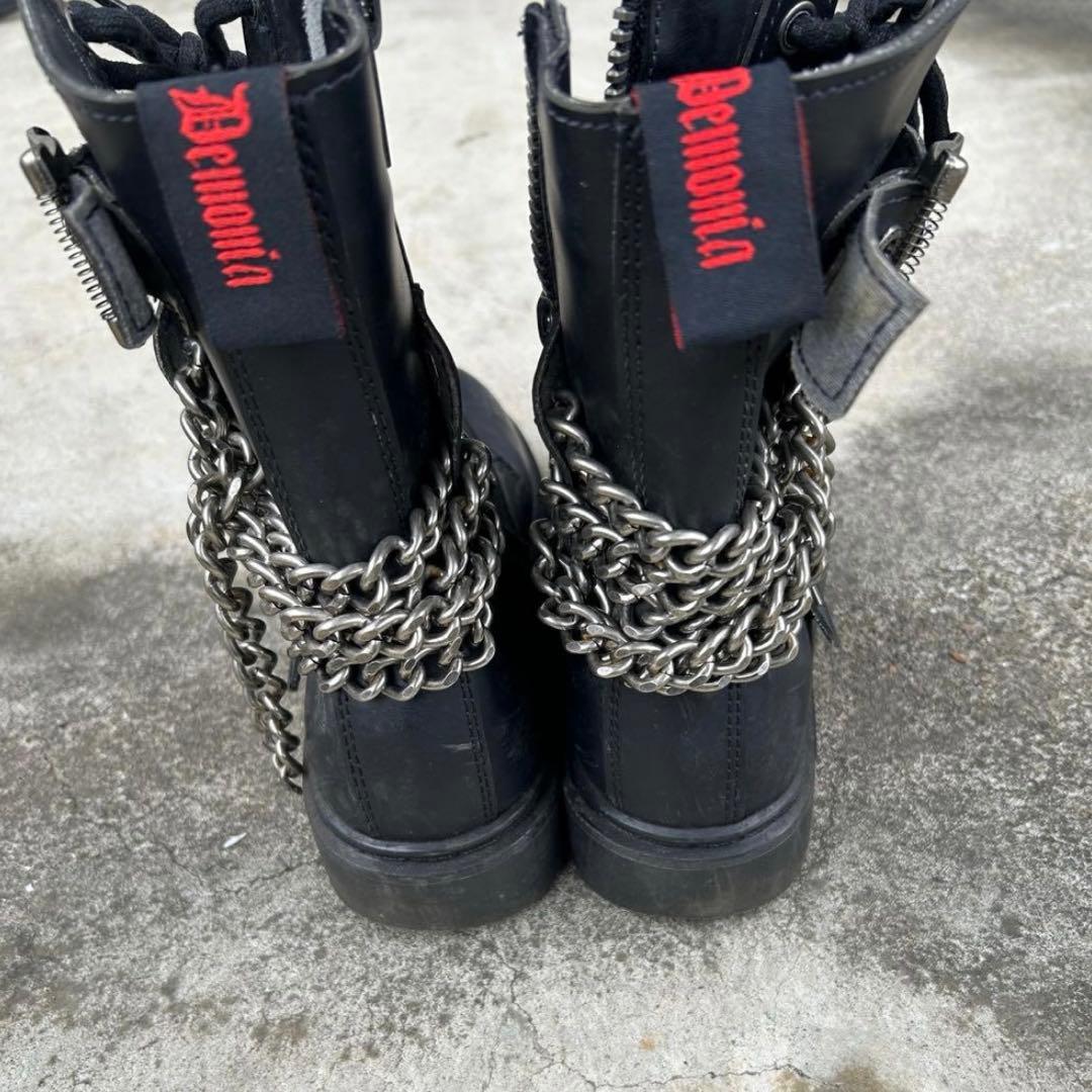 00s archive “鎖” chain engineer boots