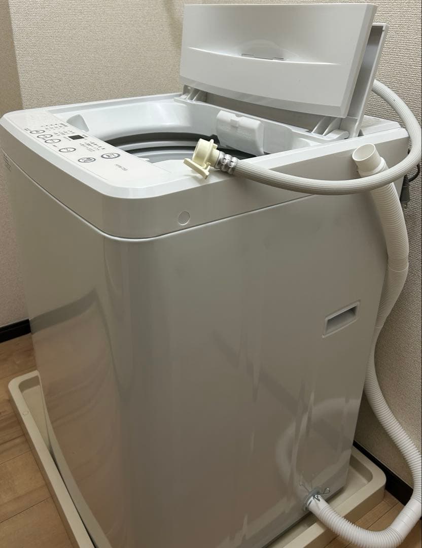 全自動洗濯機 HYW-T55 5.5kg ホワイト 風乾燥 一人暮らし 新居
