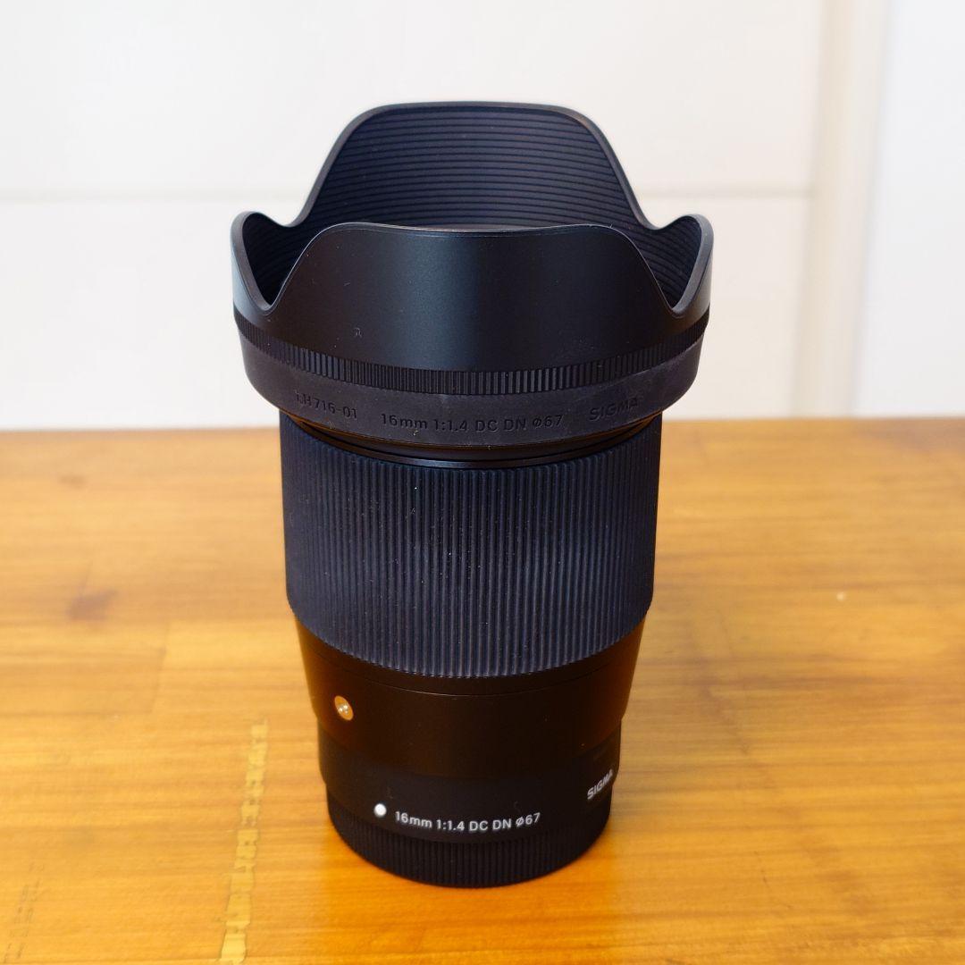 Sigma 単焦点レンズ 16mm F1.4 DC DN EF-Mマウント 16mm F1.4 DC DN Contemporary【キヤノンEF-Mマウント】 [キヤノンEF-M