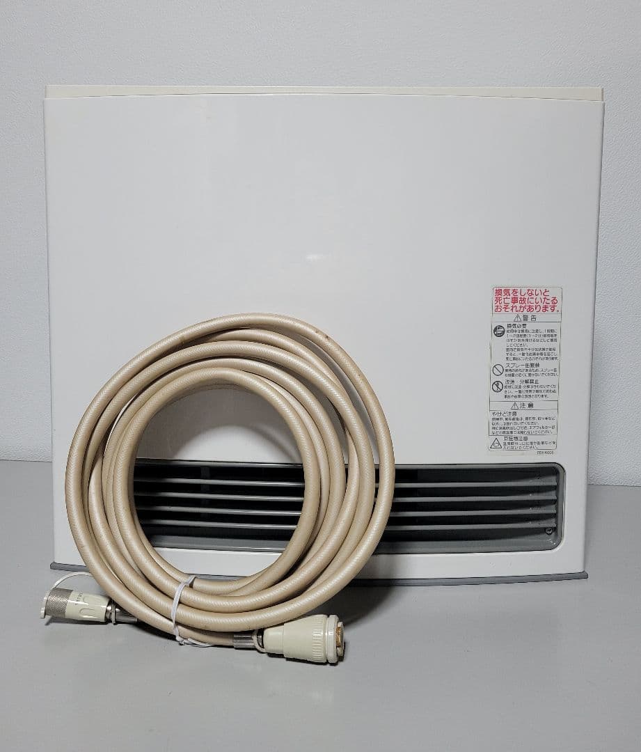 美品　ノーリツ GFH-4005S-W5 ガスヒーター 都市ガス用ホース付 ノーリツ NORITZ ノーリツ ガスファンヒーター Standard Type GFH