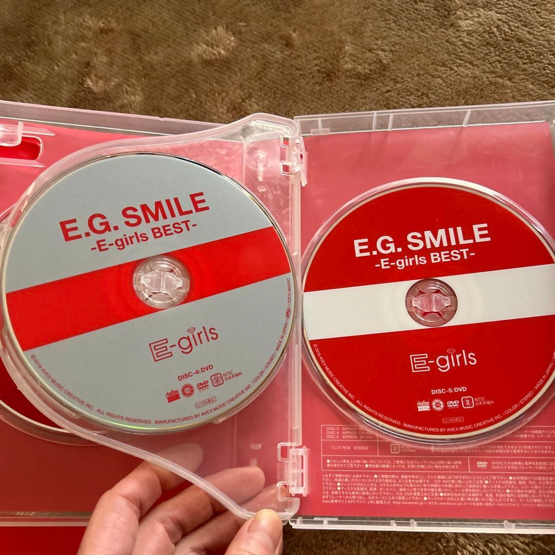 E.G.SMILE-Egirls BEST 初回盤特典付 CD DVD BEST - メルカリ