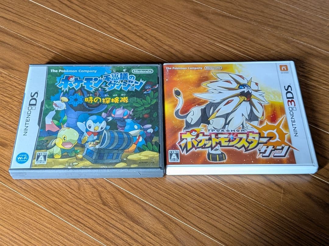 DS・3DS】ポケモン 2点セット☆バラ売り可☆ 時の探検隊（訳あり