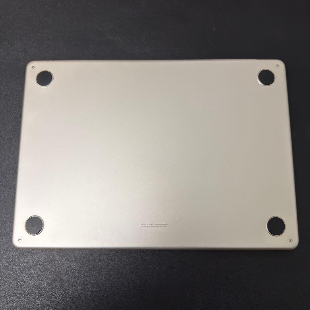 ジャンク】MacBook Air M2 8G 256G 液晶不具合・角に傷あり - メルカリ