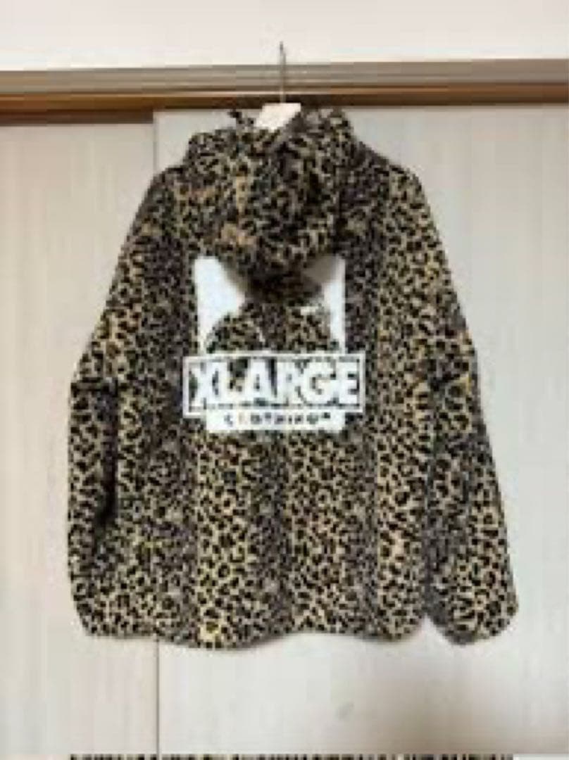 X LARGE アウター ヒョウ柄 XLARGE（エクストラ ラージ） ダウンジャケット 101244021011WINTER