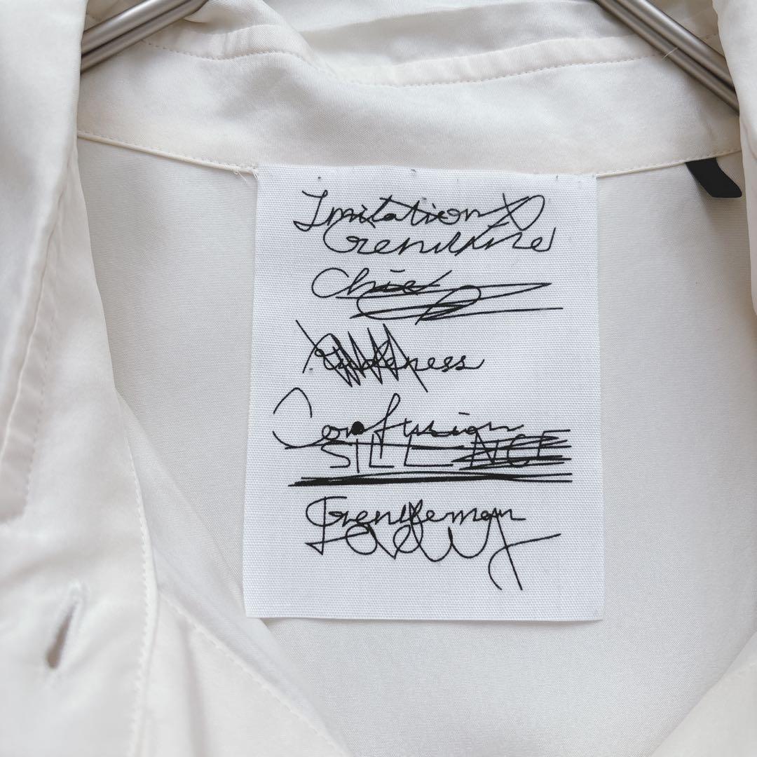 最新 Chaos カオス シルクサンドシャツ 絹100%