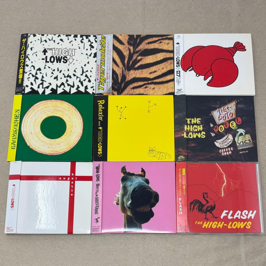 ↑THE HIGH-LOWS↓ ザ・ハイロウズ アルバム9枚セット - メルカリ