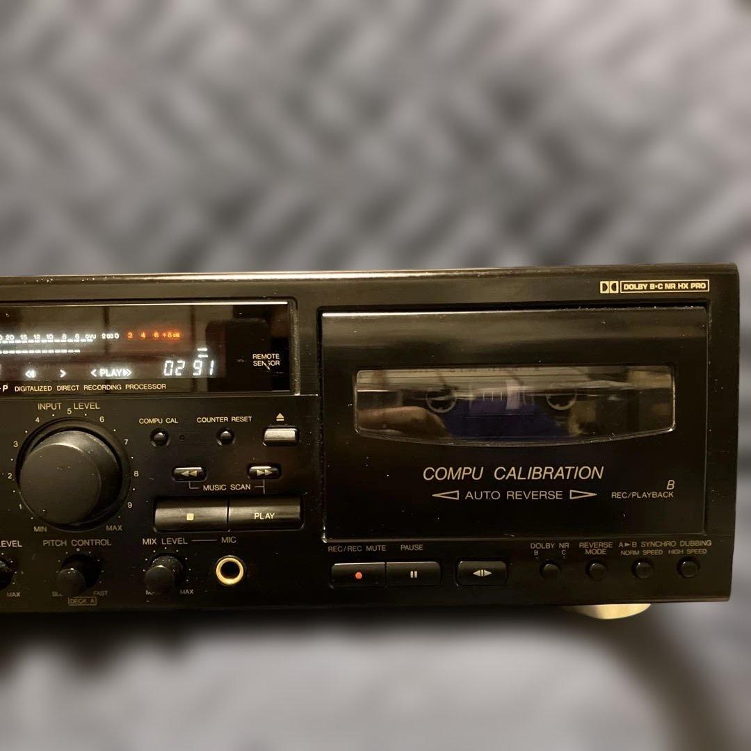 【3日間決算バーゲン】《動作品》 Victor TD-W313 Wカセットデッキ