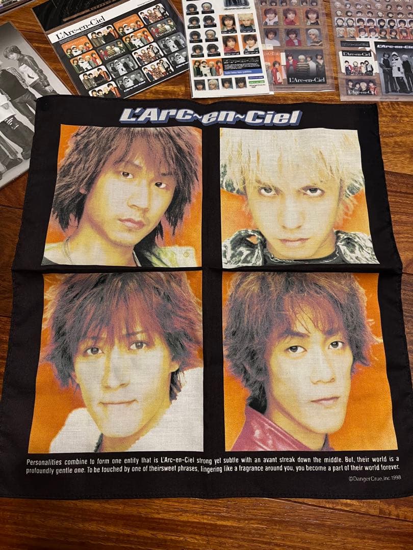 L'Arc-en-Ciel 1998年当時公式グッズセット - メルカリ