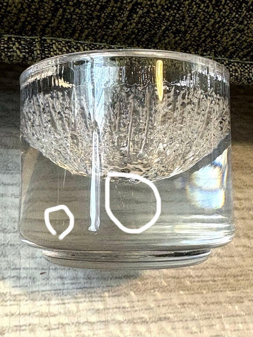 ドームナンシー クリスタルペーパーウェイトキャンドルたて - メルカリ