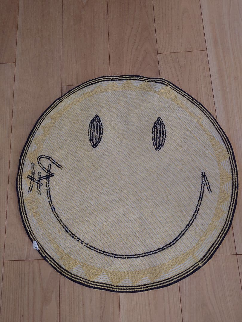 ロンハーマン ラグマット スマイル ニコちゃん 黄色 - メルカリ