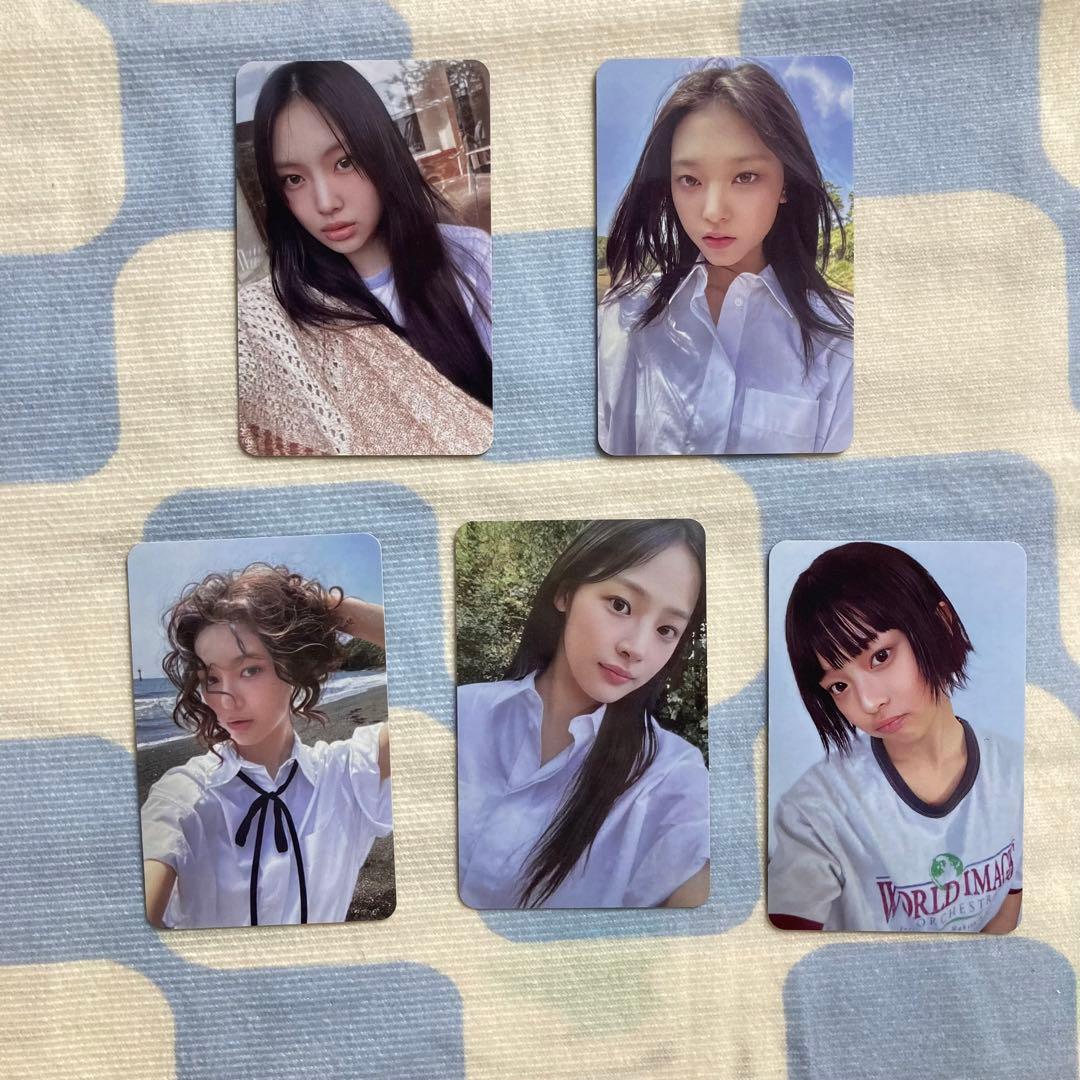 NewJeans 1週目 当選 how sweet 全員5枚 サノク トレカ