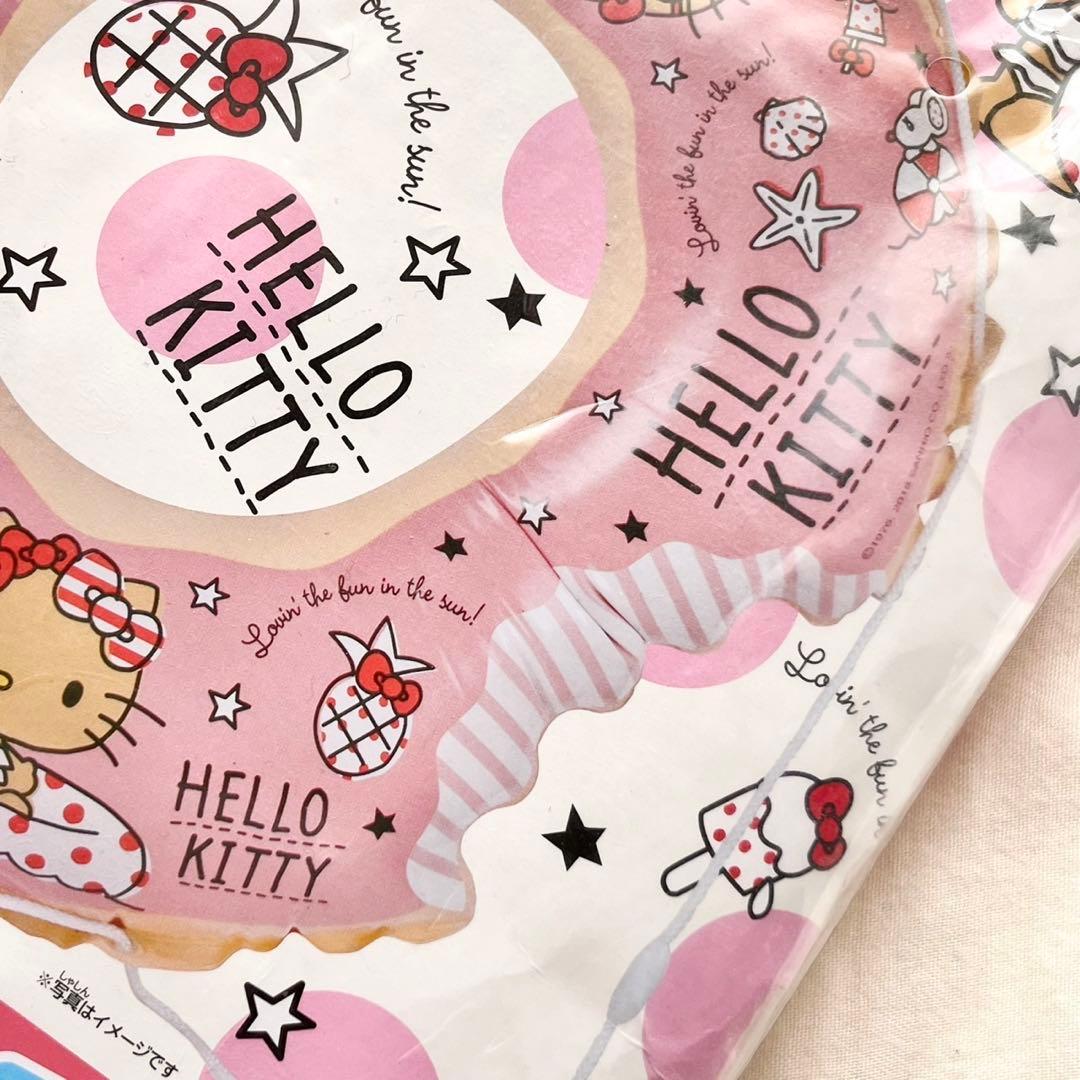 希少 新品 サンリオ ハローキティ 日焼けキティ 浮き輪90cm 2018年