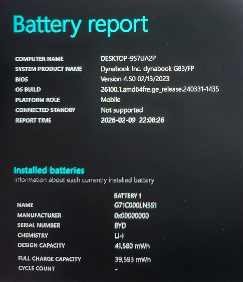 dynabookG83 10世代Corei7 16GB 256GB IGZO液晶 - メルカリ