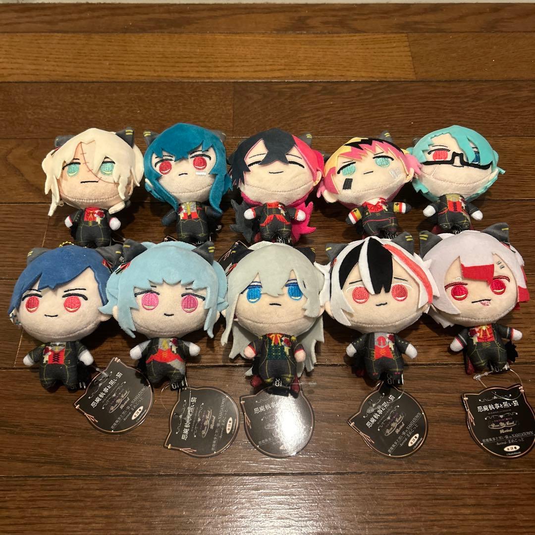 悪魔執事と黒い猫　ナンジャタウン　まめこっと　10種 実物📷初公開／ 主様のお迎えをお待ちしております