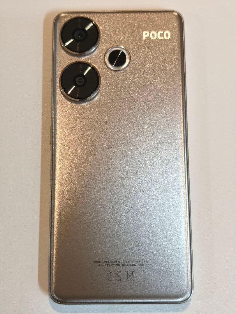 POCO F6 チタンカラー 12GB RAM 512GB ROM 極美品 - メルカリ