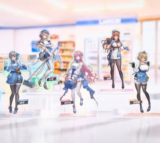 勝利の女神 NIKKE ローソン コラボ 全5種 アクリルスタンド 中国限定