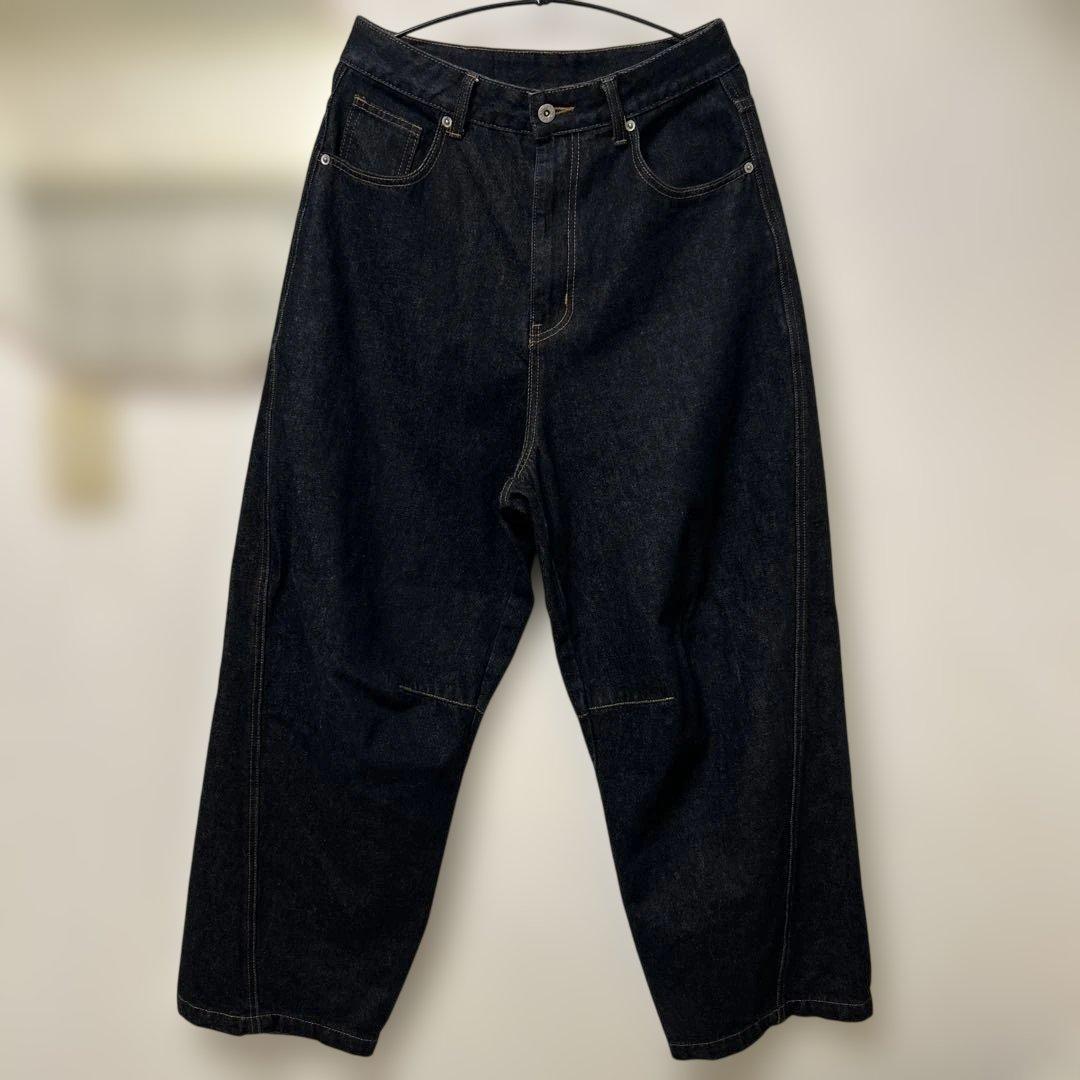 NoRemid ノーリミッド リジットデニム ネイビー M - メルカリ