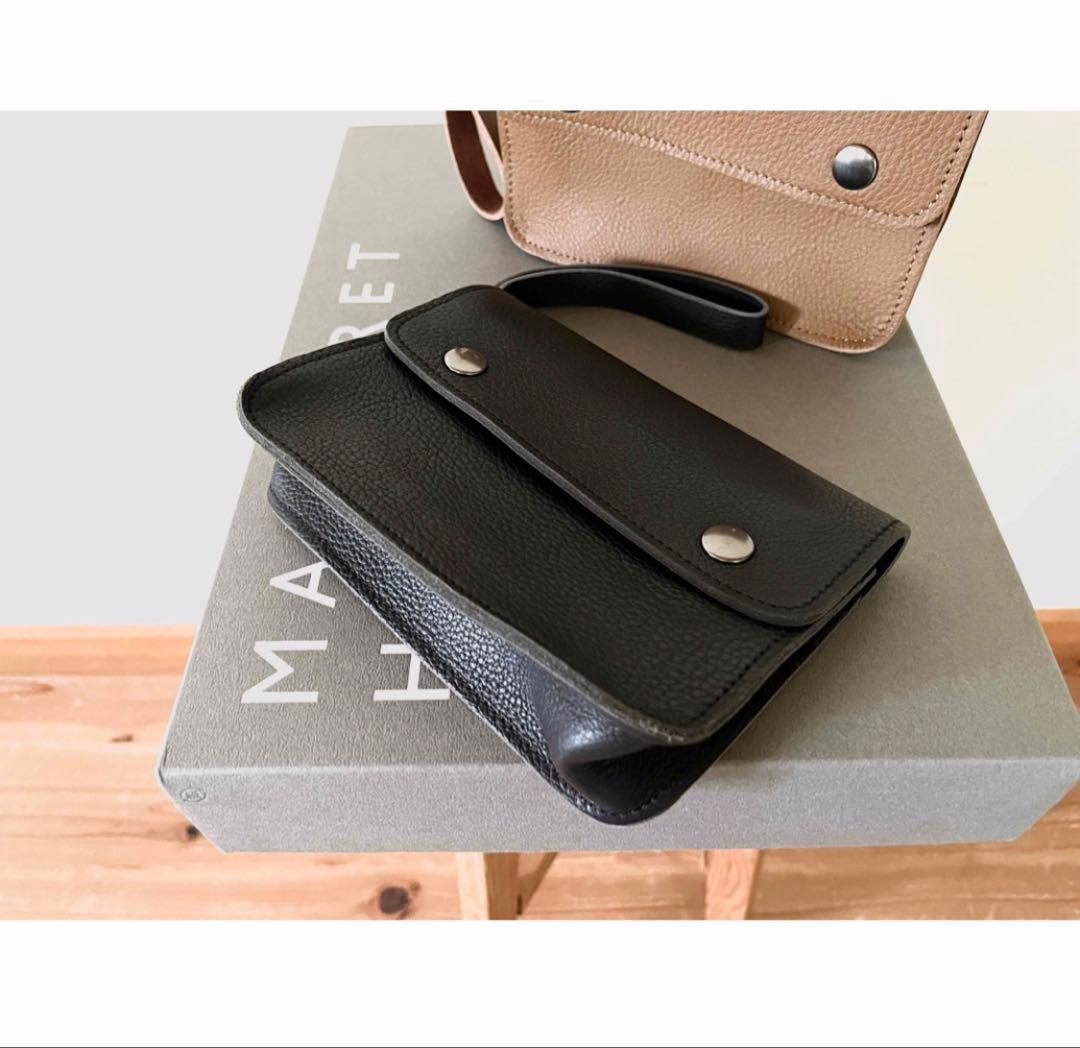 2024 代官山店限定 マーガレットハウエル レザーショルダーバッグ