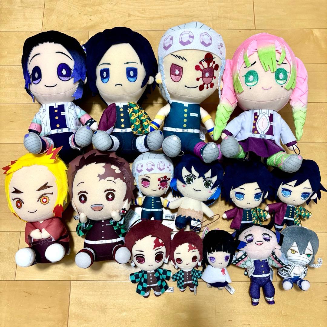 鬼滅の刃 ぬいぐるみ まとめ売り 全15体 鬼滅の刃 ぬいぐるみ まとめ売り 全15体