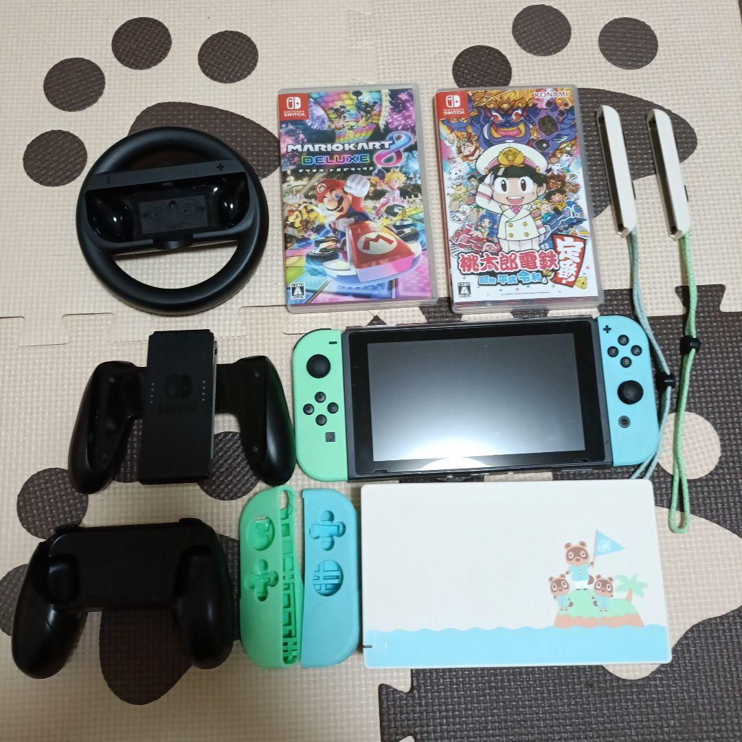 NintendoSwitch あつまれどうぶつの森セット　マリオカート8＋桃鉄 任天堂が「Switch あつ森」「新作マリオカート」抽選予約開始、10月15