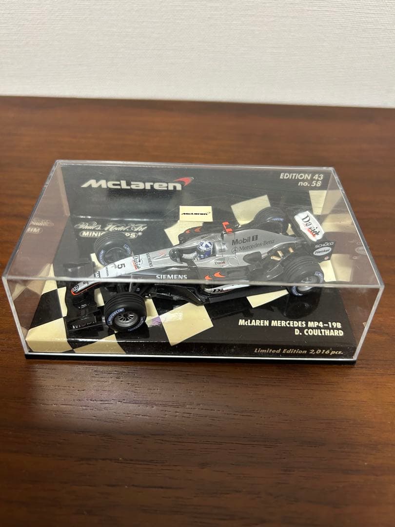 値下げ】ミニチャンプス1/43 マクラーレンメルセデスF-1ミニカー10台