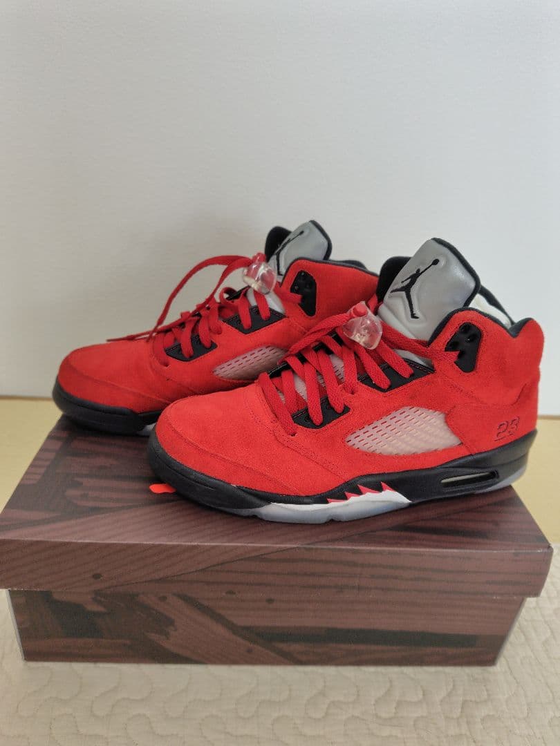 NIKE AIR JORDAN 5 RETRO Toro Bravo レッド