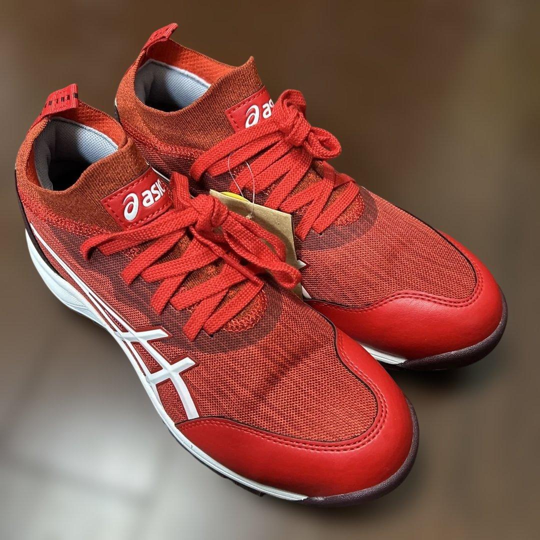 asics アシックス　安全靴　ウインジョブ　タグ付き美品　24.5cm