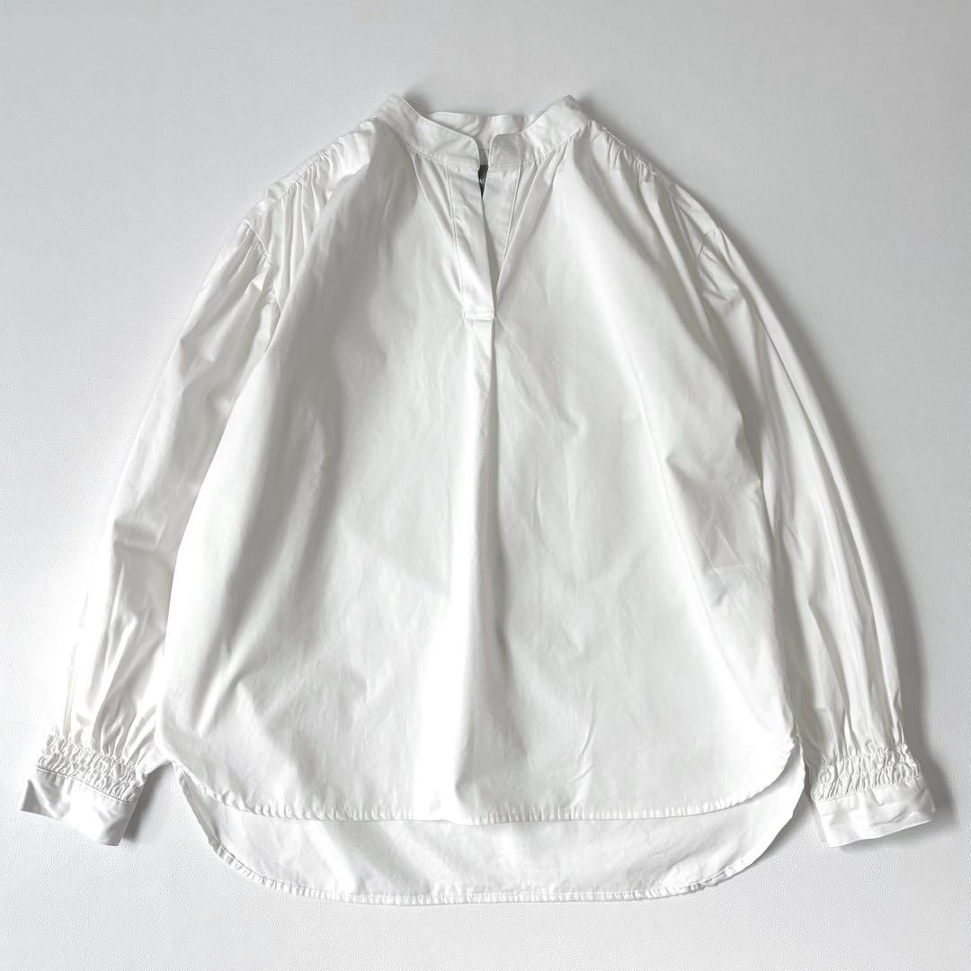 GRACEGRAY グレイスグレイ ギャザープルオーバーシャツ GRACEGRAY グレイスグレイ ギャザープルオーバーシャツ - メルカリ