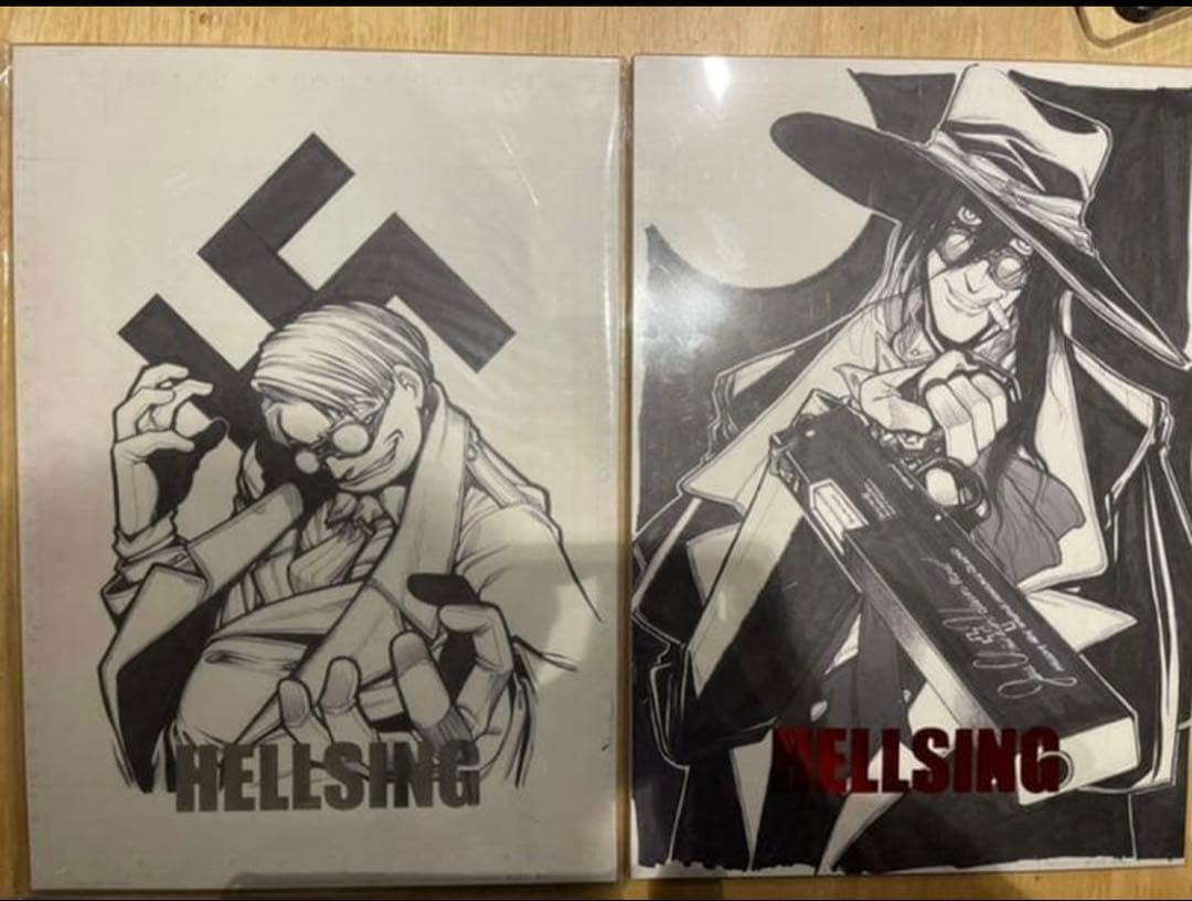 HELLSING ヘルシング 20周年記念! 複製原画セット HELLSING ヘルシング 20周年記念! 複製原画セット - メルカリ
