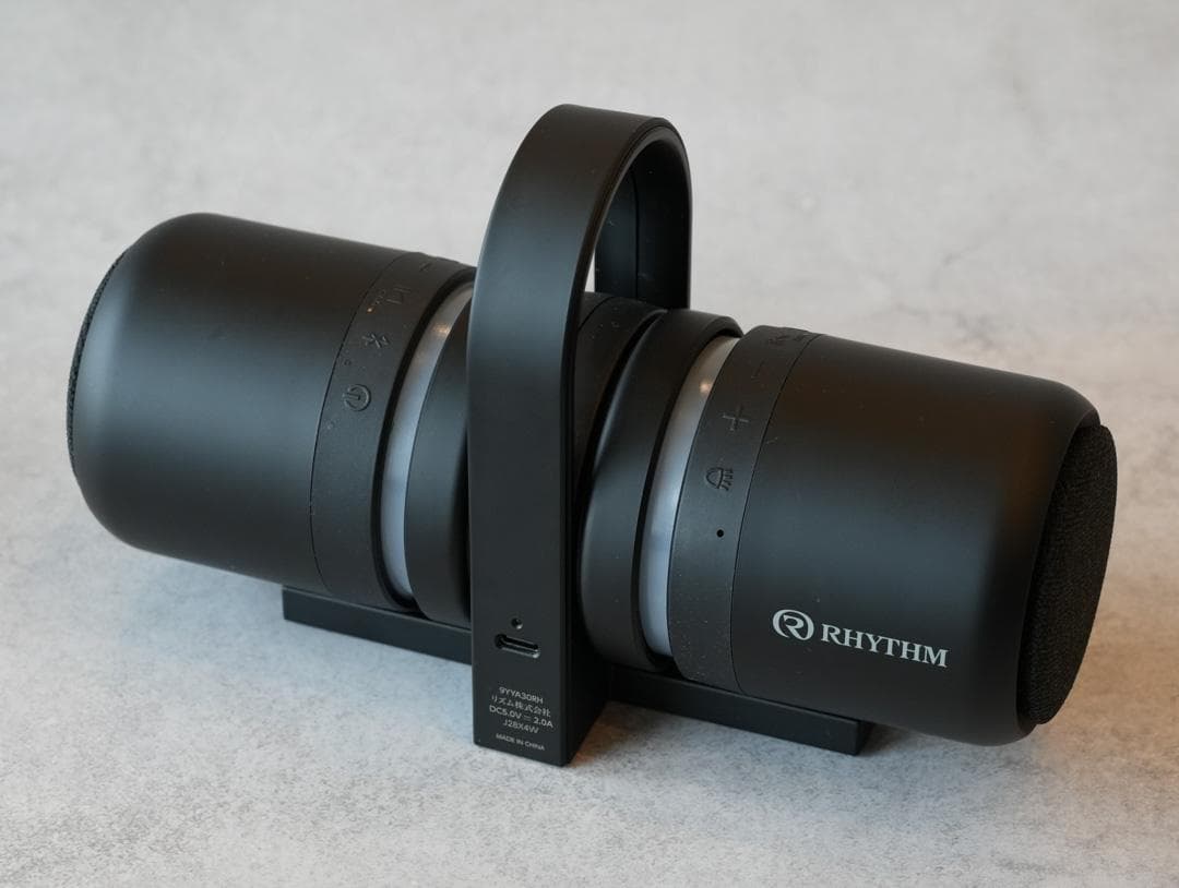 リズム　MAGSPEAKER DUO　ワイヤレスBluetooth防水スピーカー リズム、防水ポータブルシアタースピーカー「MAGSPEAKER DUO」を発売