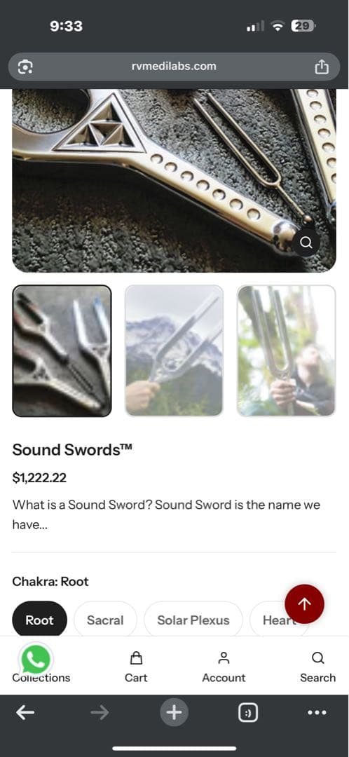 希少】F342Hz 大型音叉 スピリチュアル治癒 美しい音色