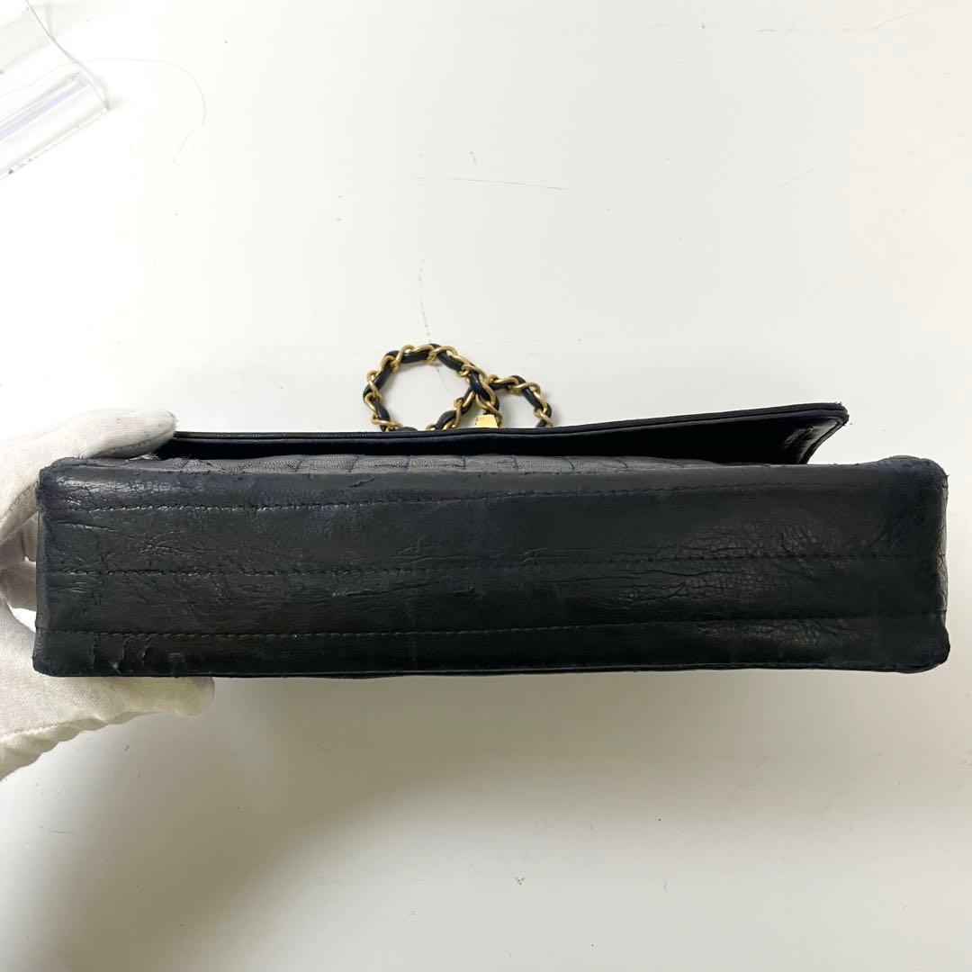 らら様専用シャネル マドモワゼル ラムスキン ターンロック チェーン