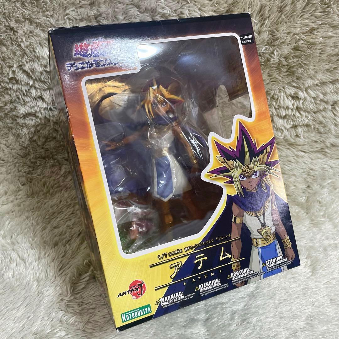 本体美品 ARTFX J 遊戯王 アテム フィギュア 特典 カルトゥーシュ付属