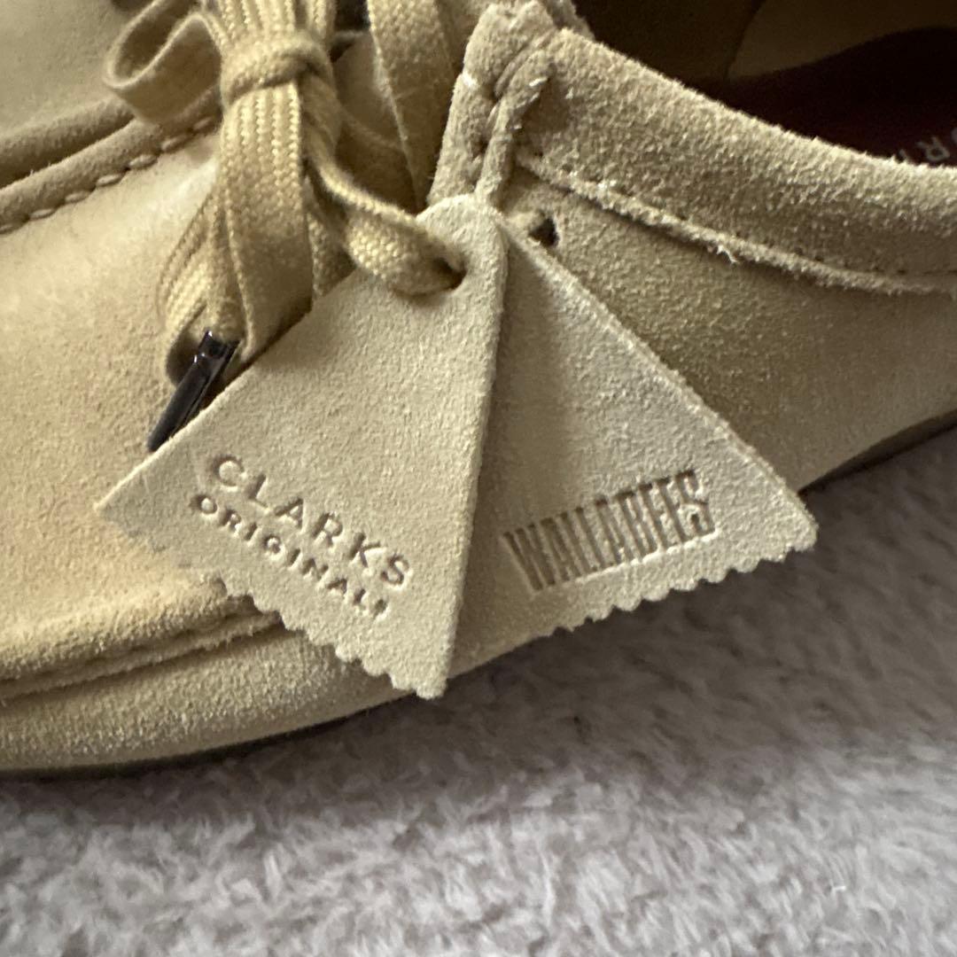 CLARKS ORIGINALS Wallabee ベージュ 25.5cm