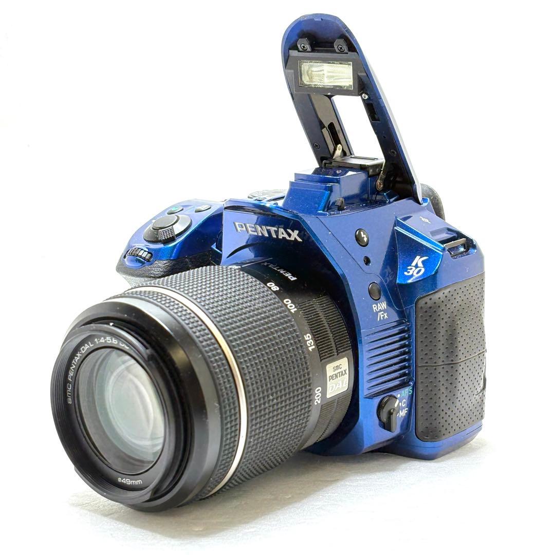 黒死病対策済】PENTAX K-30 クリスタルブルー 50-200mmズーム - メルカリ