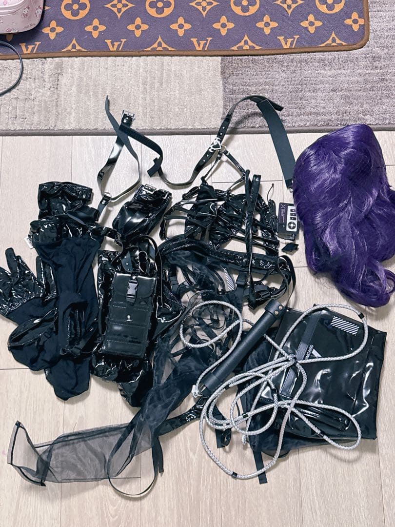 NIKKE ミハラ　コスプレ　ボンディングチェーン　オーバースペック　ウィッグ付