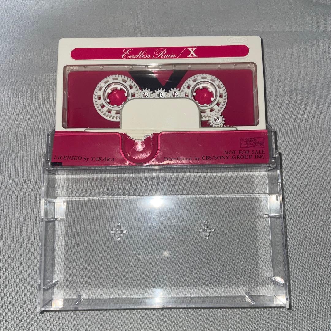 当選品 X JAPAN ENDLESS RAIN カセットテープ型 オルゴール - メルカリ