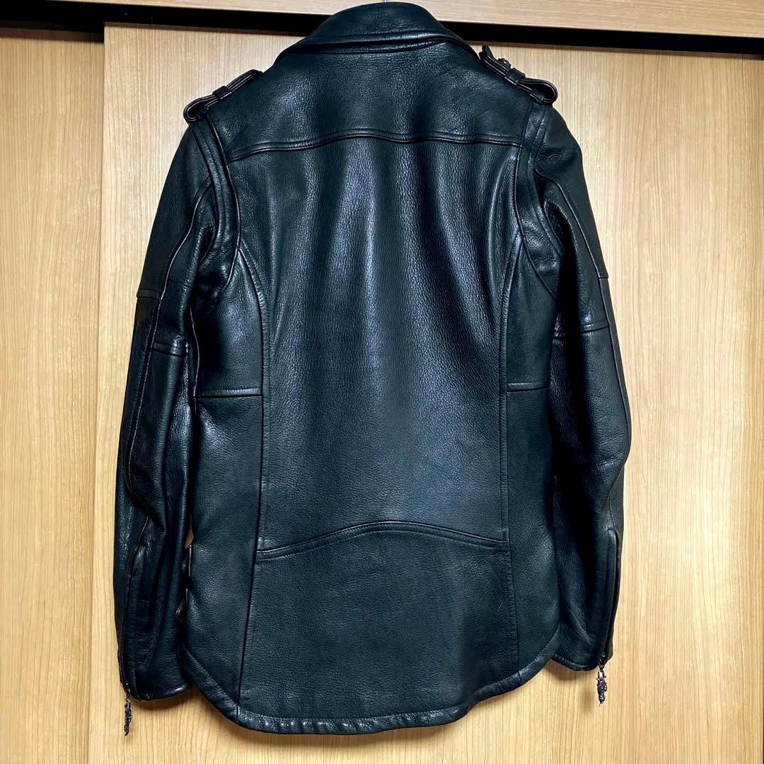 価格交渉 Roen ディアスキン 44サイズ ダブル ライダース ジャケット