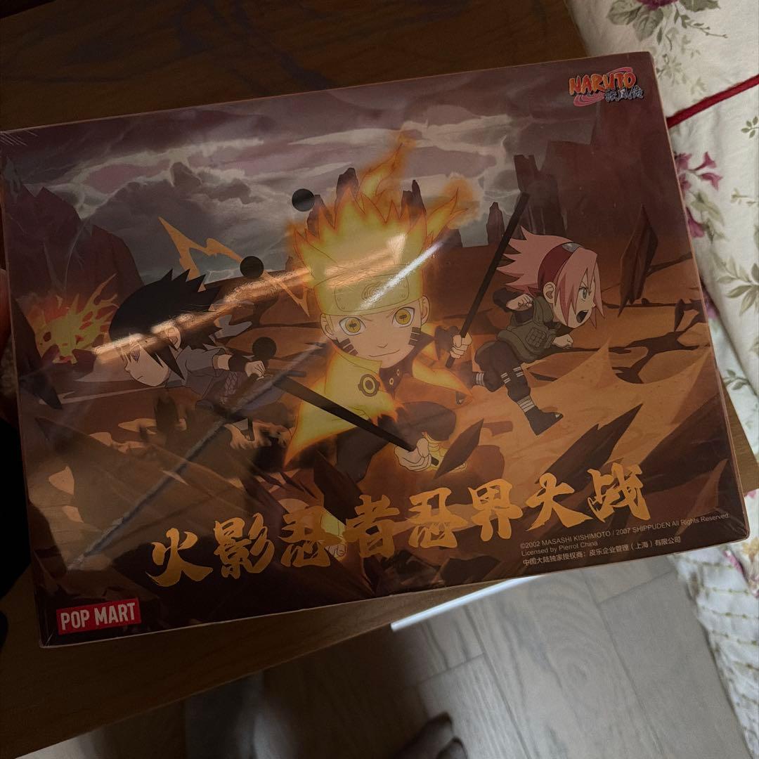 日本未販売 popmart NARUTO アクションフィギュアセット忍界大戦