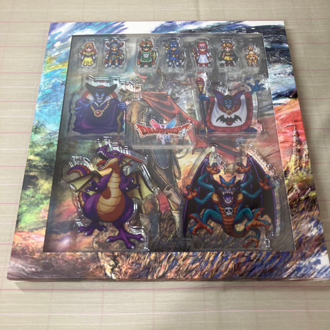 ドラクエ1＆2とドラクエ3 コンプリートセットのアクリルブロック