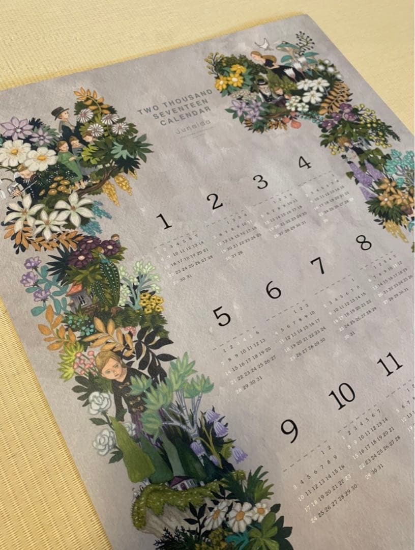 極美品】junaida ジュナイダ ポスターカレンダー - メルカリ