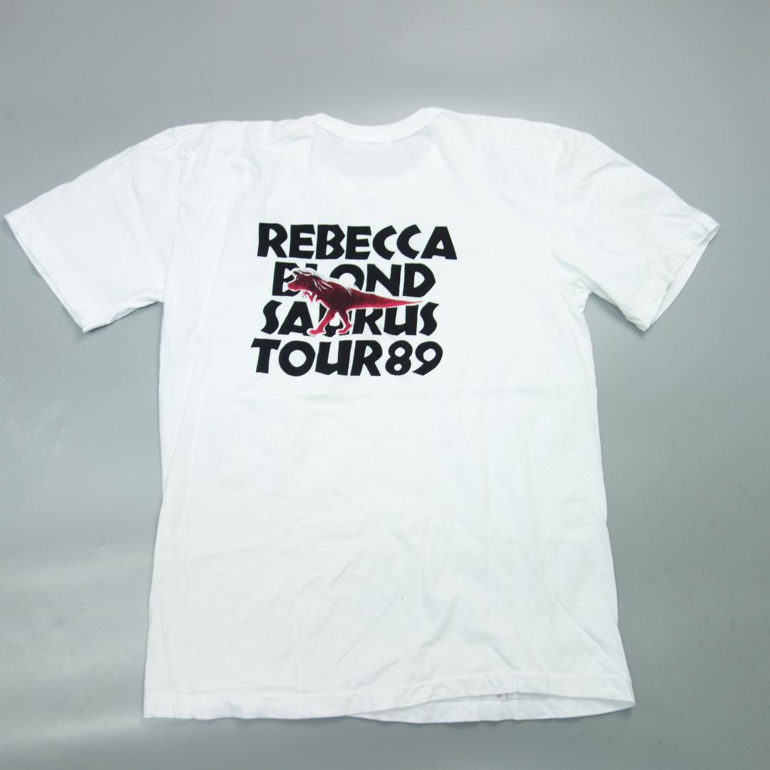 3751 レベッカ Rebecca 89年ブロンド サウルス ツアー tシャツ - メルカリ